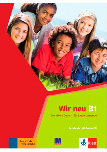 

WIR neu В1 Lehrbuch mit Audio-online Підручник 91622