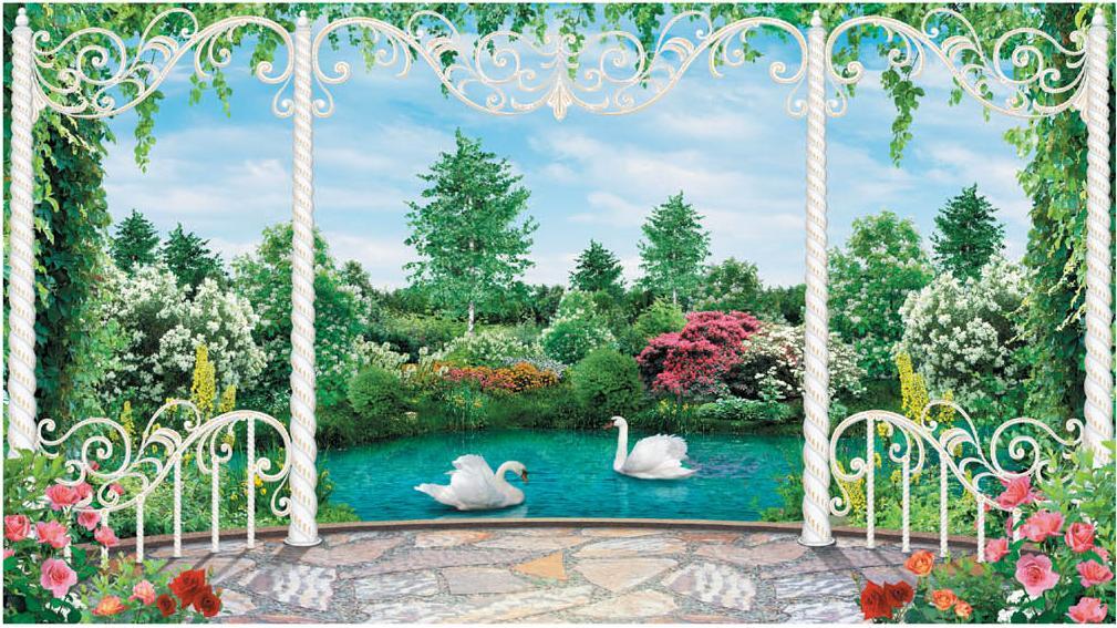 

Фотообои на бумажной основе Арт-Декор Artdecor Терраса любви 194х335 335 см X 194 см 2000000450711