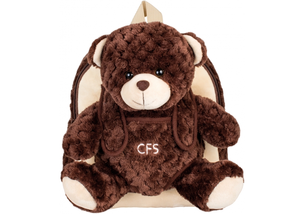 

Рюкзак дошкольный Cool For School Brown Honey Bear 25х21х15 см 6-15 л коричневый (CF86070)