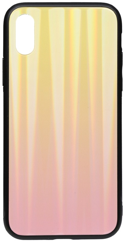 

Панель TOTO Aurora Print Glass Case для Apple iPhone Xs Max Pink