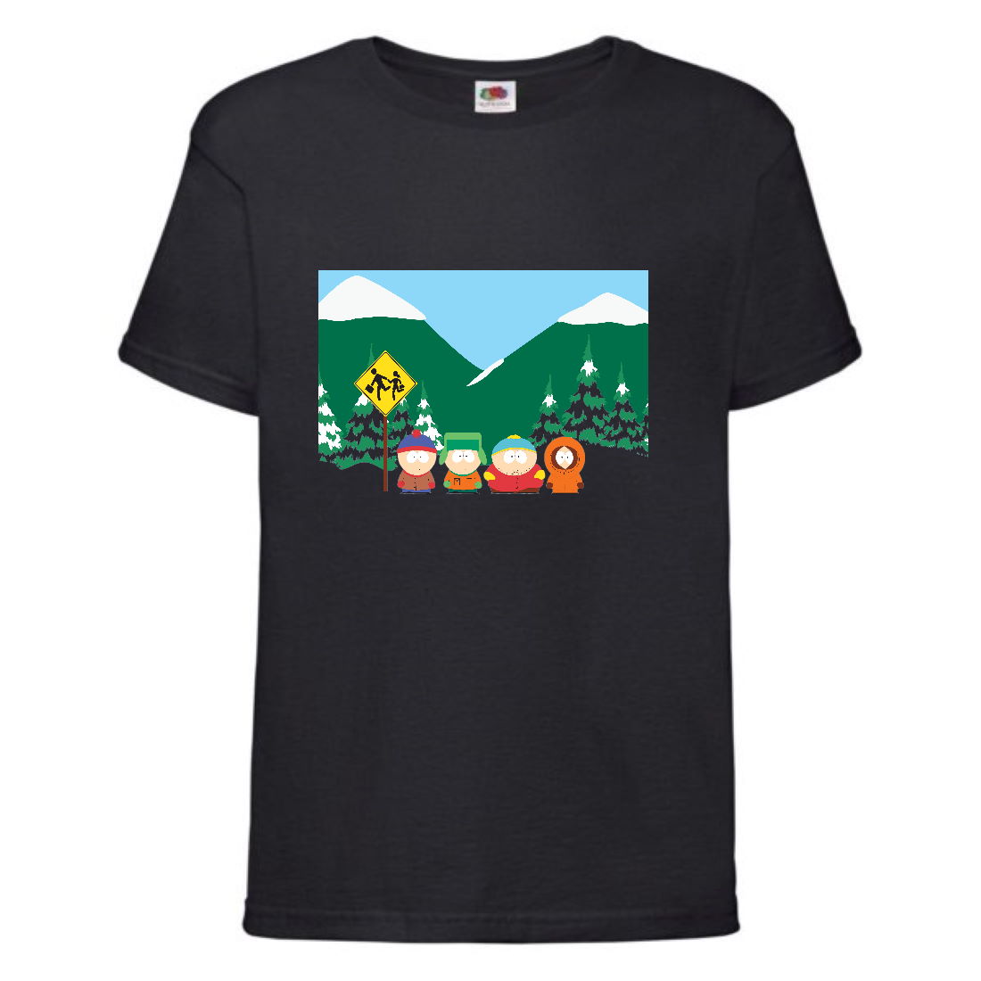 

Футболка детская Южный Парк 004 (South park) черная (SPA blc 004) 128 см