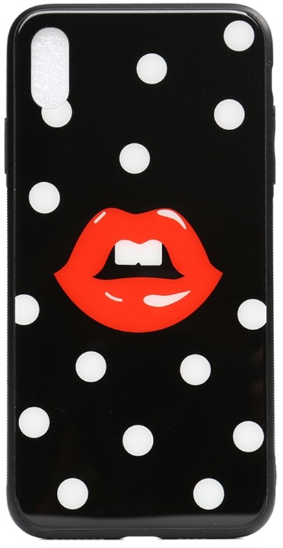 

Панель TOTO Cartoon Print Glass Case для Apple iPhone Xs Max Red Lips