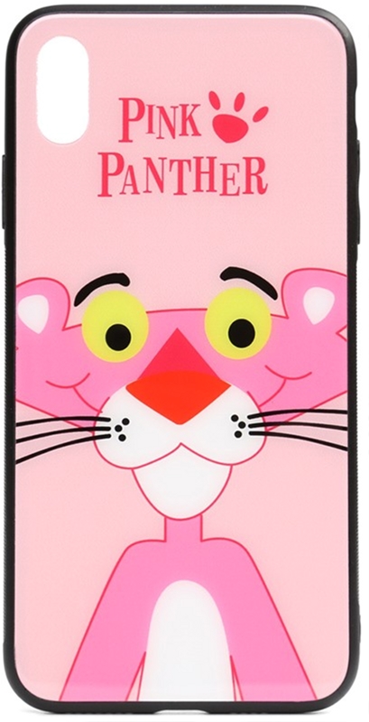 

Панель TOTO Cartoon Print Glass Case для Apple iPhone Xs Max Pink Panther