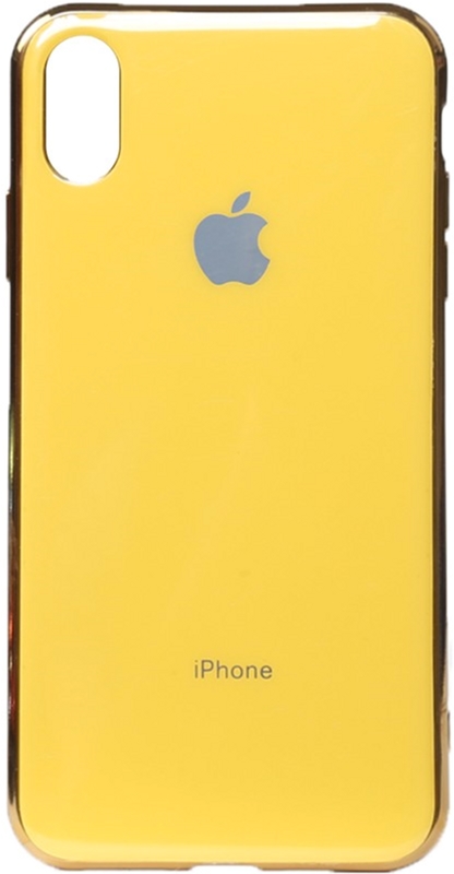 

Панель TOTO Electroplate TPU Case для Apple iPhone Xs Max Yellow