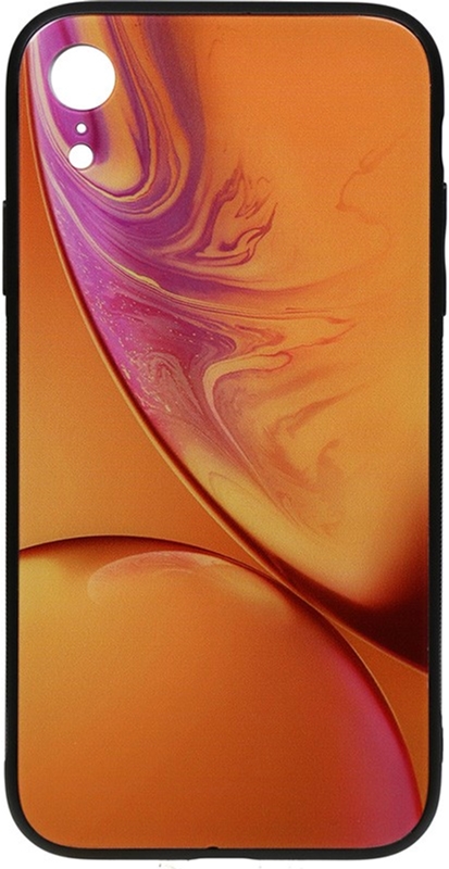 

Панель TOTO Print Glass Space Case для Apple iPhone Xr Yellow