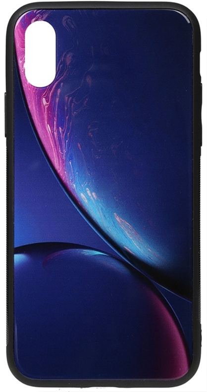 

Панель TOTO Print Glass Space Case для Apple iPhone Xs Max Blue