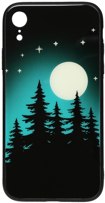 

Панель TOTO Night Light Print Glass Case для Apple iPhone Xr Full Moon