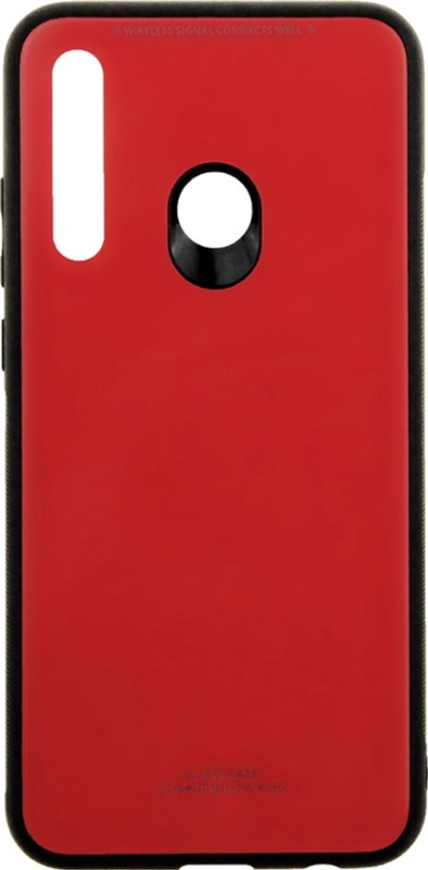 

Панель TOTO Pure Glass Case для Huawei P Smart+ 2019 Red