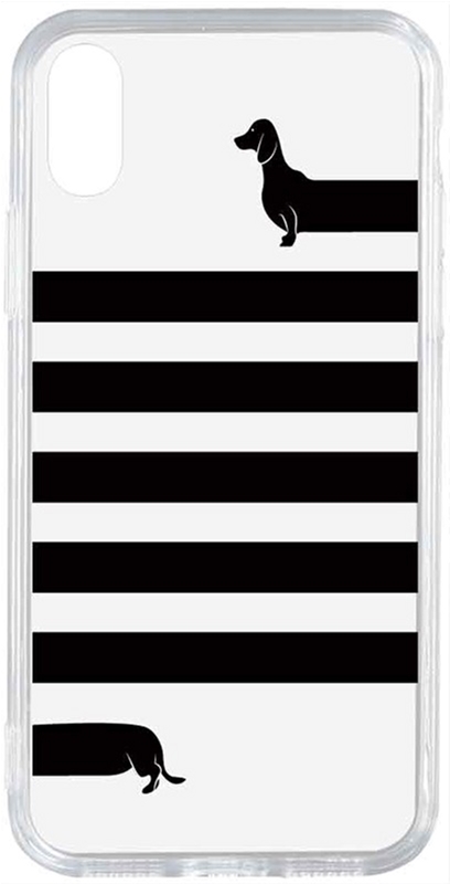 

Панель TOTO Acrylic+TPU Print Case для Apple iPhone X/Xs #25 Taksa Transparent