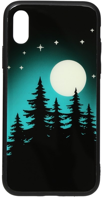 

Панель TOTO Night Light Print Glass Case для Apple iPhone Xs Max Full Moon