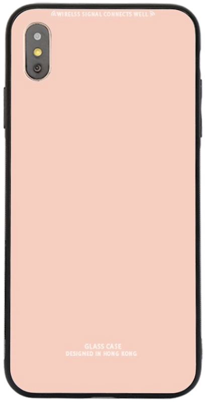 

Панель TOTO Pure Glass Case для Apple iPhone X/Xs Pink