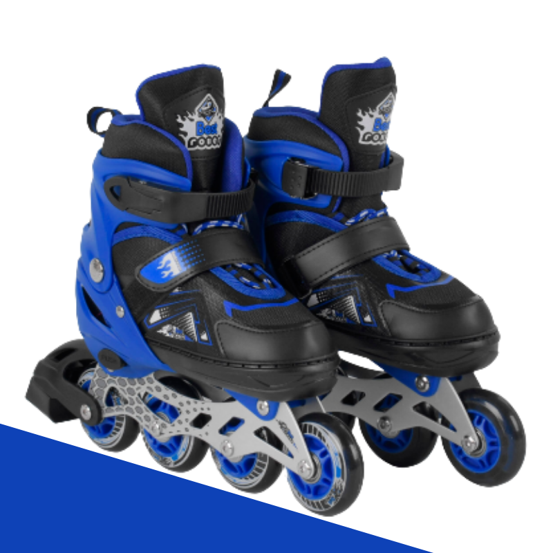 

Ролики детские размер 30-33 от 18,5 см по стопе Best Roller Светящееся колесо Синие (98929)