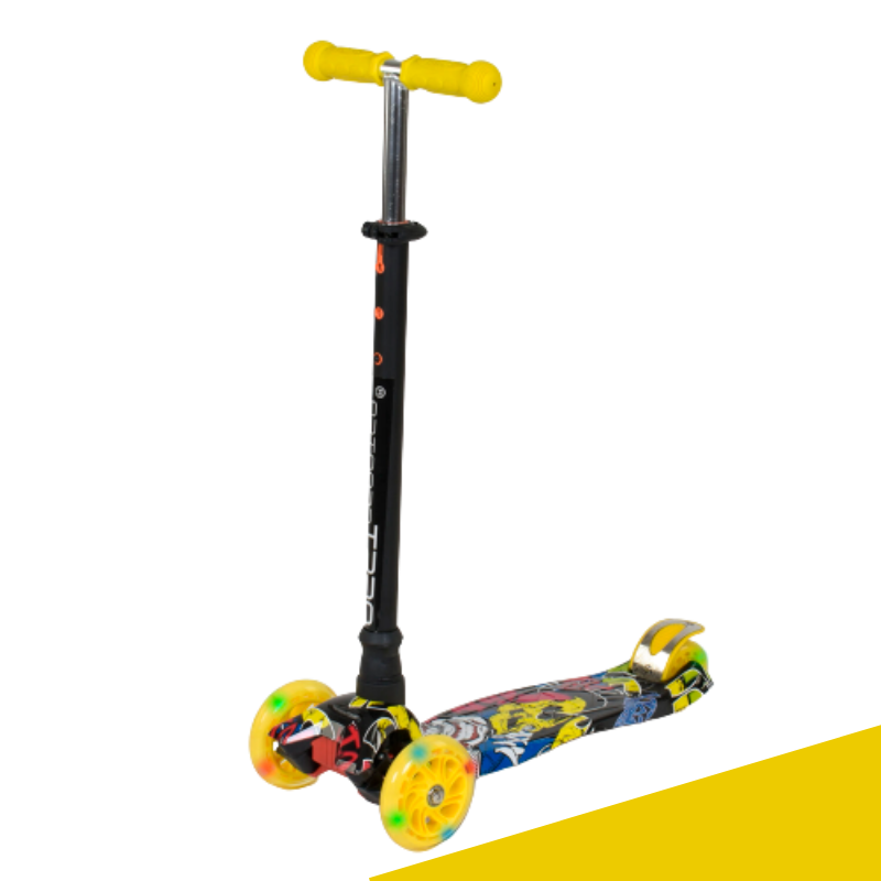 

Самокат детский трехколесный со светящимися колесами Best Scooter MAXI (74300)