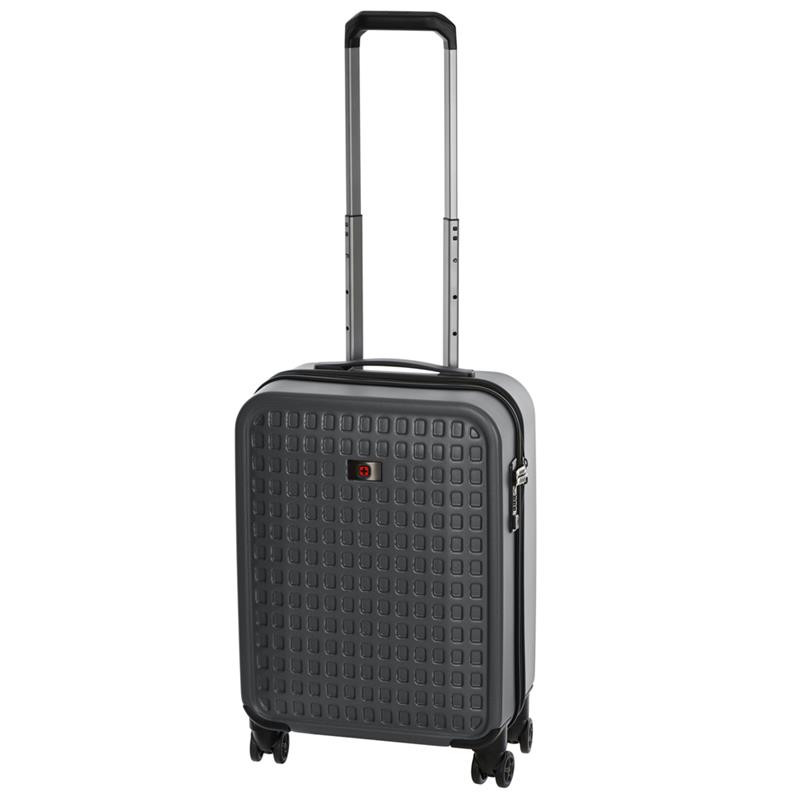 

Чемодан пластиковый Wenger, Matrix, 20", малый , 4 колеса (серый)