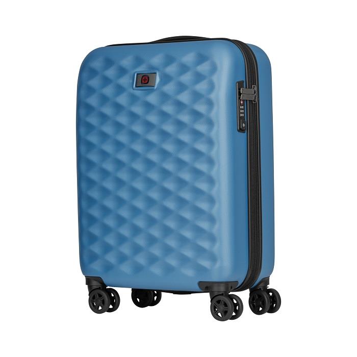 

Чемодан пластиковый Wenger, Lumen 20", малый, 4 колеса, Turquoise (бирюзовый)