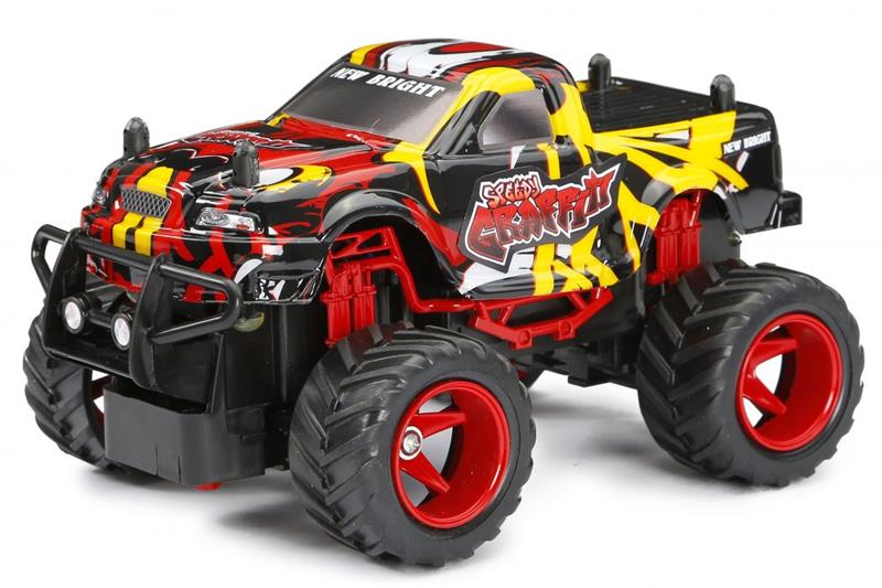 

Машинка на р/у New Bright 1:24 GRAFFITI TRUCK Yellow (2408F)
