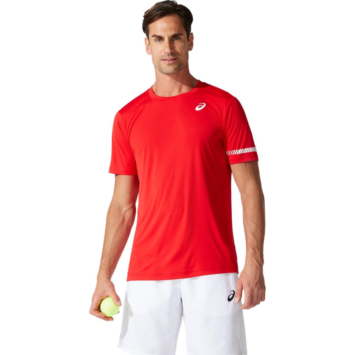 

Футболка Asics COURT M SS TEE L красный c-2041A136-601