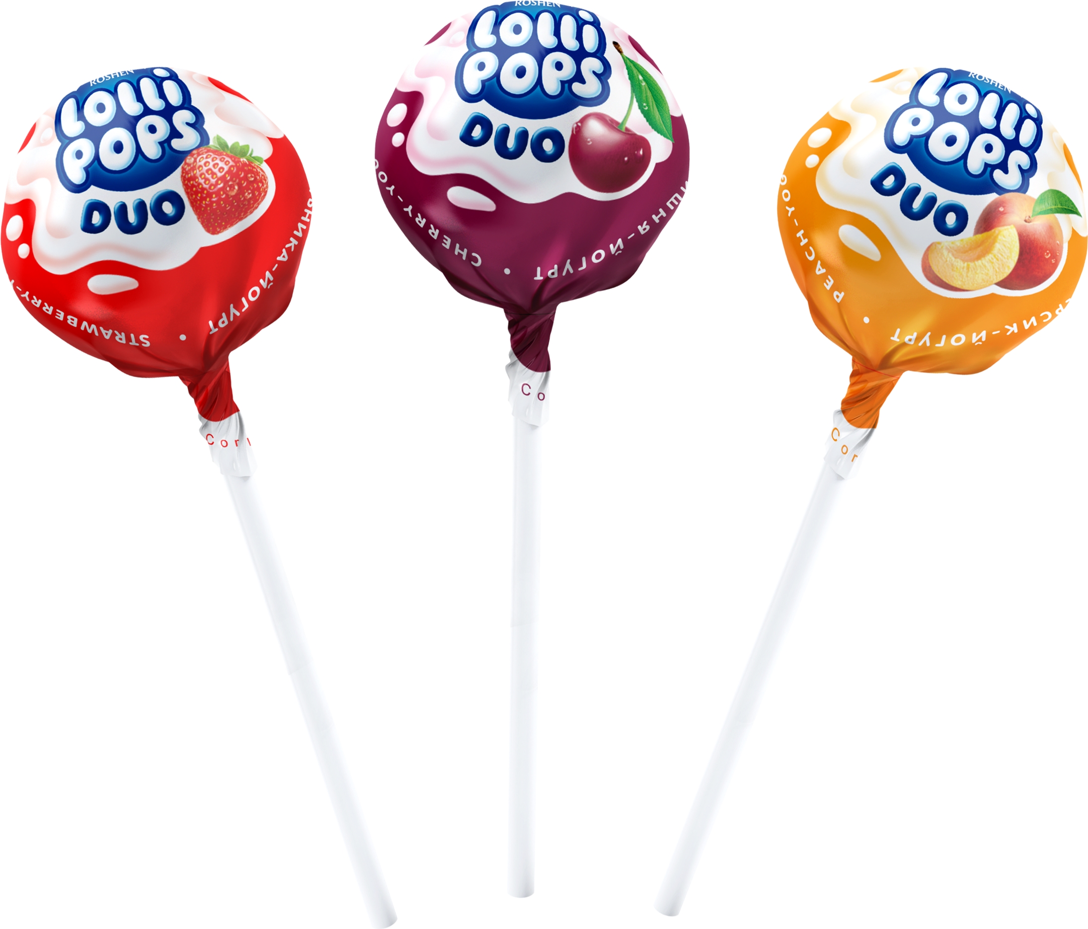 Леденцы Chupa Chups Lollipop Nha (кола клубника лимон) 558гр