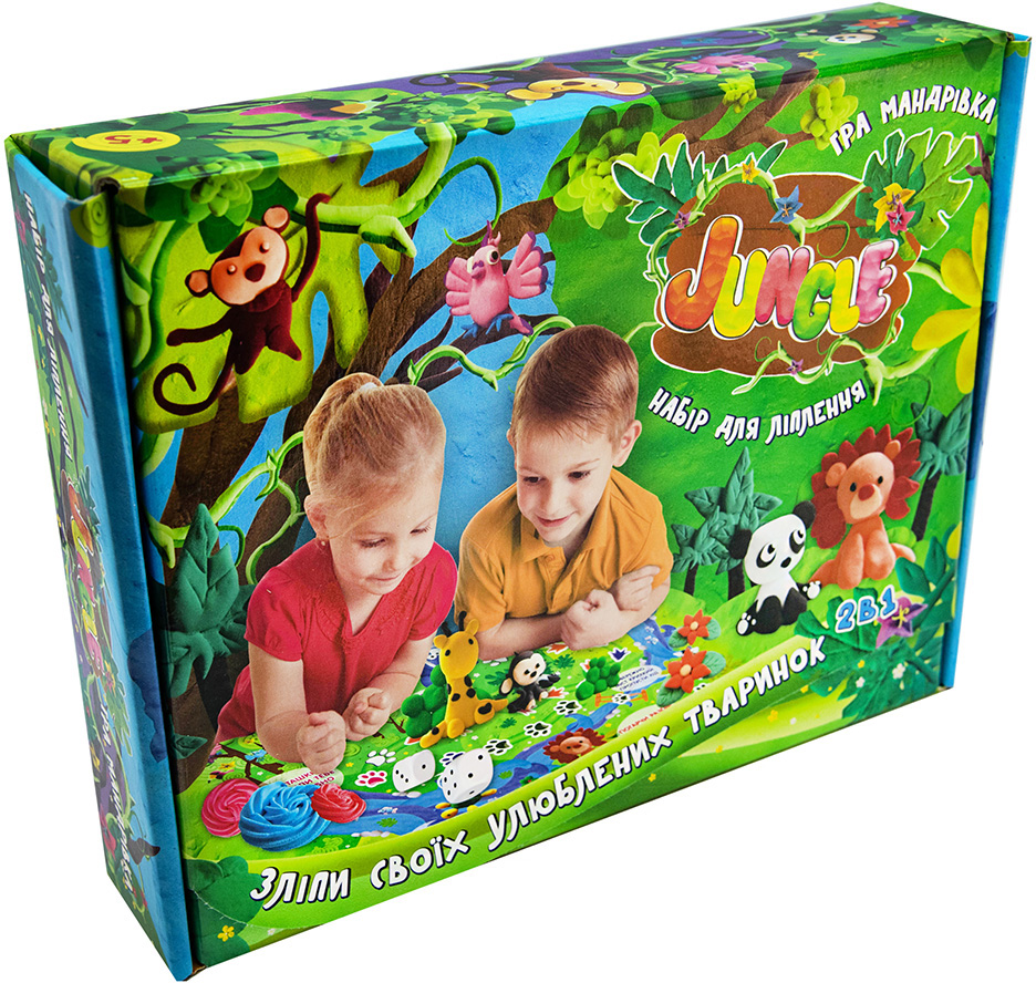 

Набор для лепки Strateg Jungle (71409)