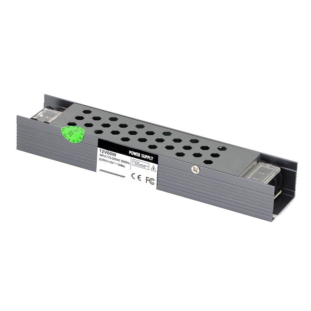 

Блок питания импульсный PROLUM Slim 60W 12V (IP20,5A) Series "SP"