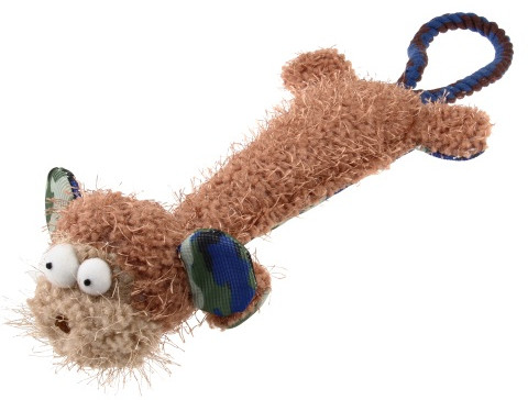

Игрушка для Собак Gigwi Plush Friendz Обезьянка с Канатным хвостом и Пищалкой 30 см