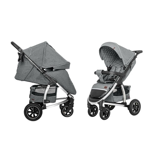 

Коляска прогулочная CARRELLO Vista CRL-5511 Shark Gray в льне +дождевик L /1/ MOQ (CRL-5511)