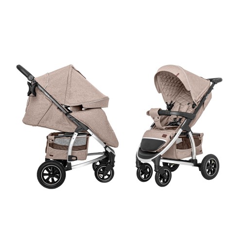 

Коляска прогулочная CARRELLO Vista CRL-5511 Stone Beige в льне +дождевик L /1/ MOQ (CRL-5511)