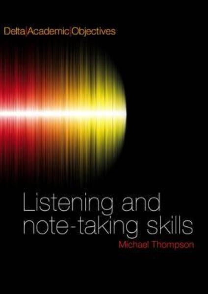

Academic Objectives Listening and Note-taking Skills with CD's (3) 82252
