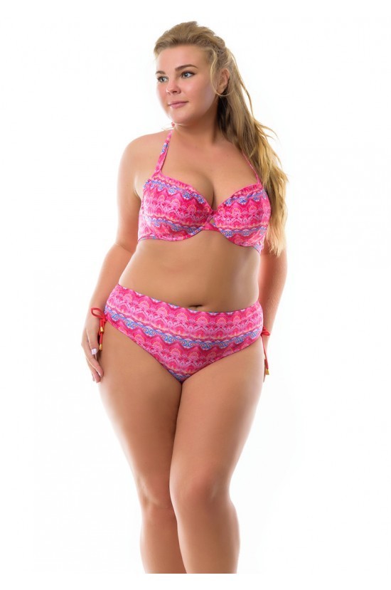 

Купальник раздельный Plus Size Katrin Розовый 52-50 (4215-5-2)