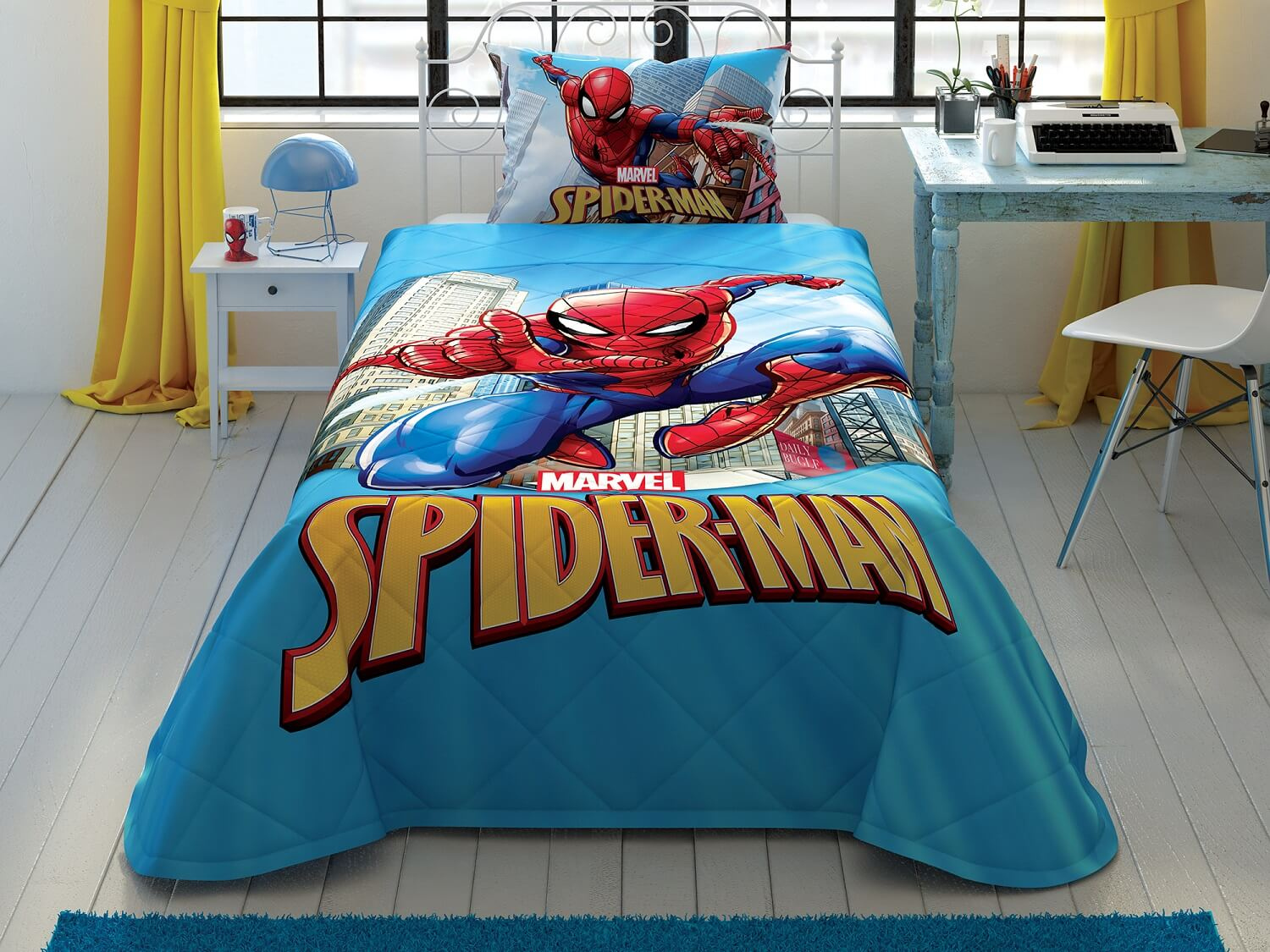 

Покрывало с наволочкой TAC Disney Spiderman Classic 160х220 + 50х70