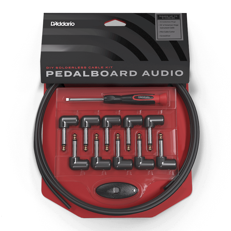 

Набор патч-кабелей D'ADDARIO PW-GPKIT-10 DIY Solderless Pedalboard Cable Kit