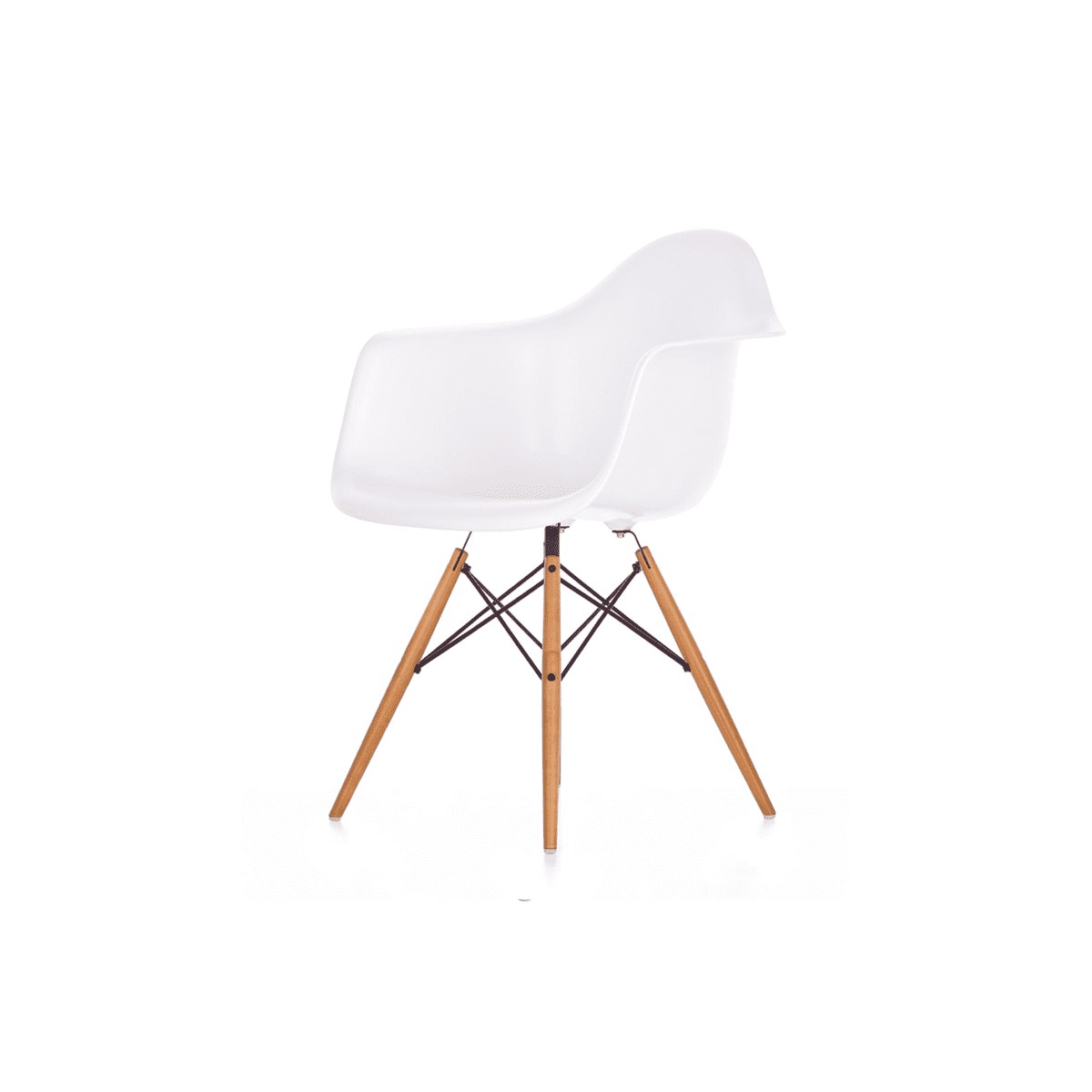 

Кресло CoolArt Eames DAW Chair (сидение пластик, ножки деревянные) белое