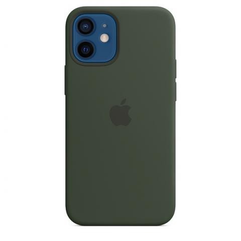 

Чехол Без бренда Silicone Case with MagSafe для iPhone 12 Mini Cyprus Green