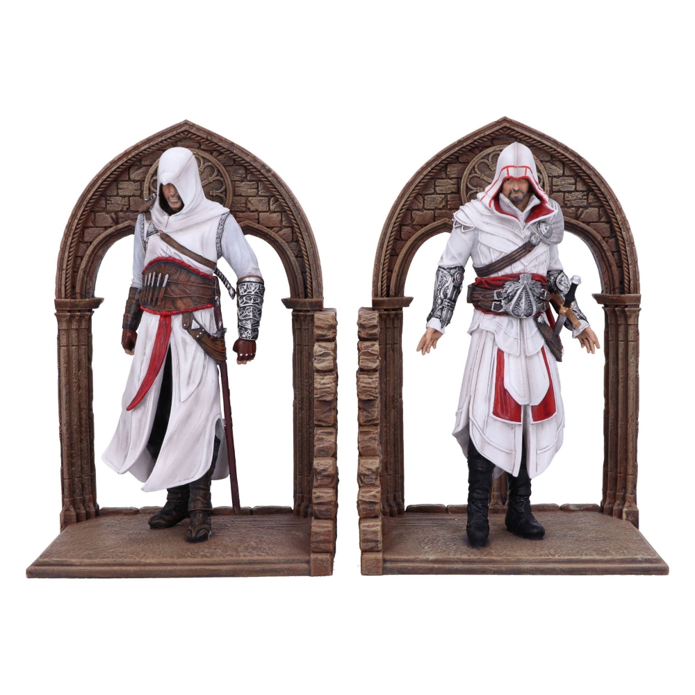 

Фигурки-подставки для книг Assassins Creed Altair and Ezio 24 см