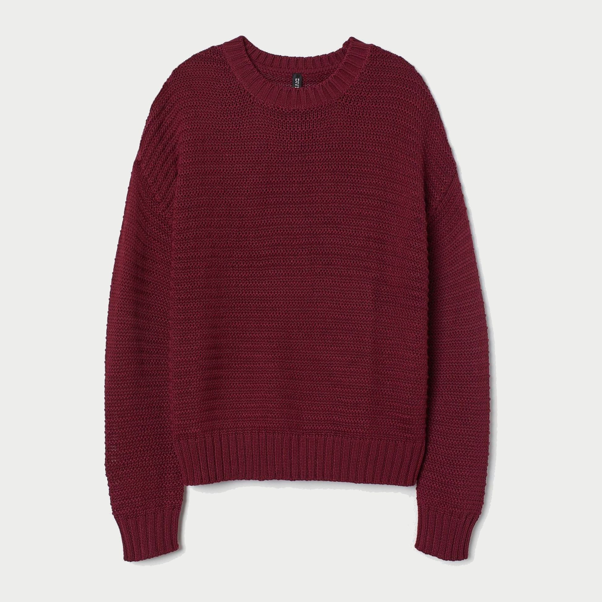 

Джемпер H&M 88209859  Бордовый, Джемпер H&M 88209859 XS Бордовый