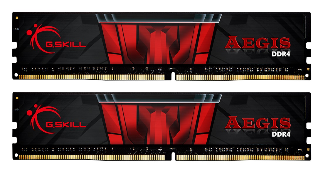 

Память DDR4 16Gb x 2 (32Gb Kit), 3000 MHz, G.Skill Aegis, 16-18-18-38, 1.35V (F4-3000C16D-32GISB)