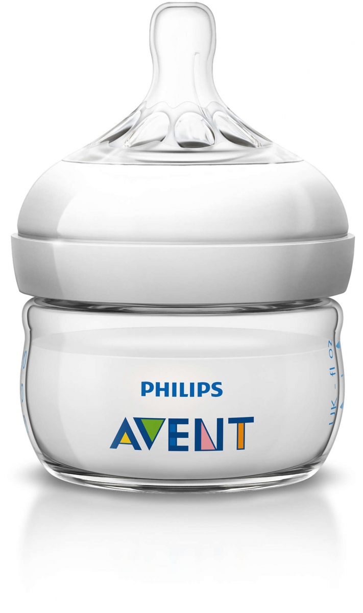 

Пляшка для годування Avent Natural 60 мл 0-6 м+ (SCF699/17)