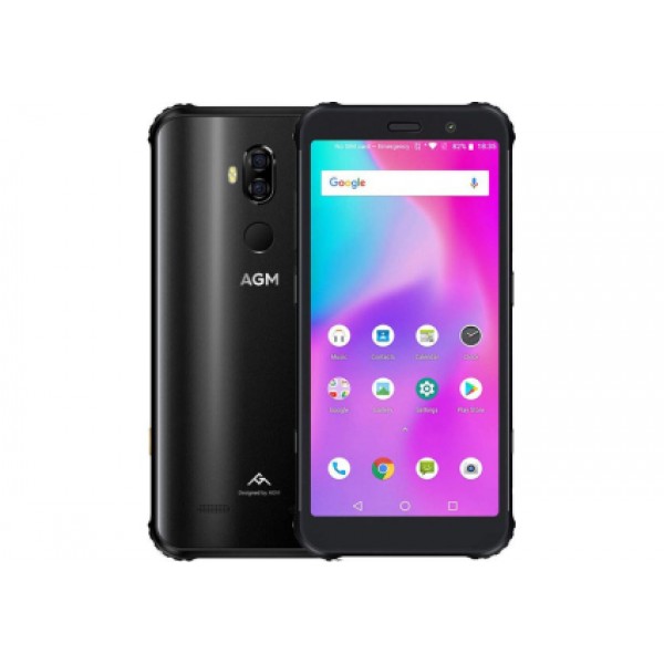 

Мобільний телефон AGM X3 8/64Gb black 5.99" Захищений IP68 4100 мАг NFC (28zp)