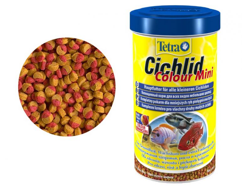 

Корм Tetra Cichlid Colour MINI гранулы 500мл