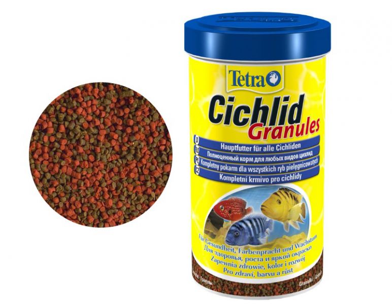 

Корм Tetra Cichlid Granules гранулы 500мл