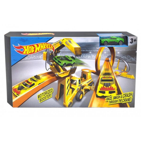 

Трек з запуском "Hot Wheels" в коробці QQ8837 р.39*7*19см *