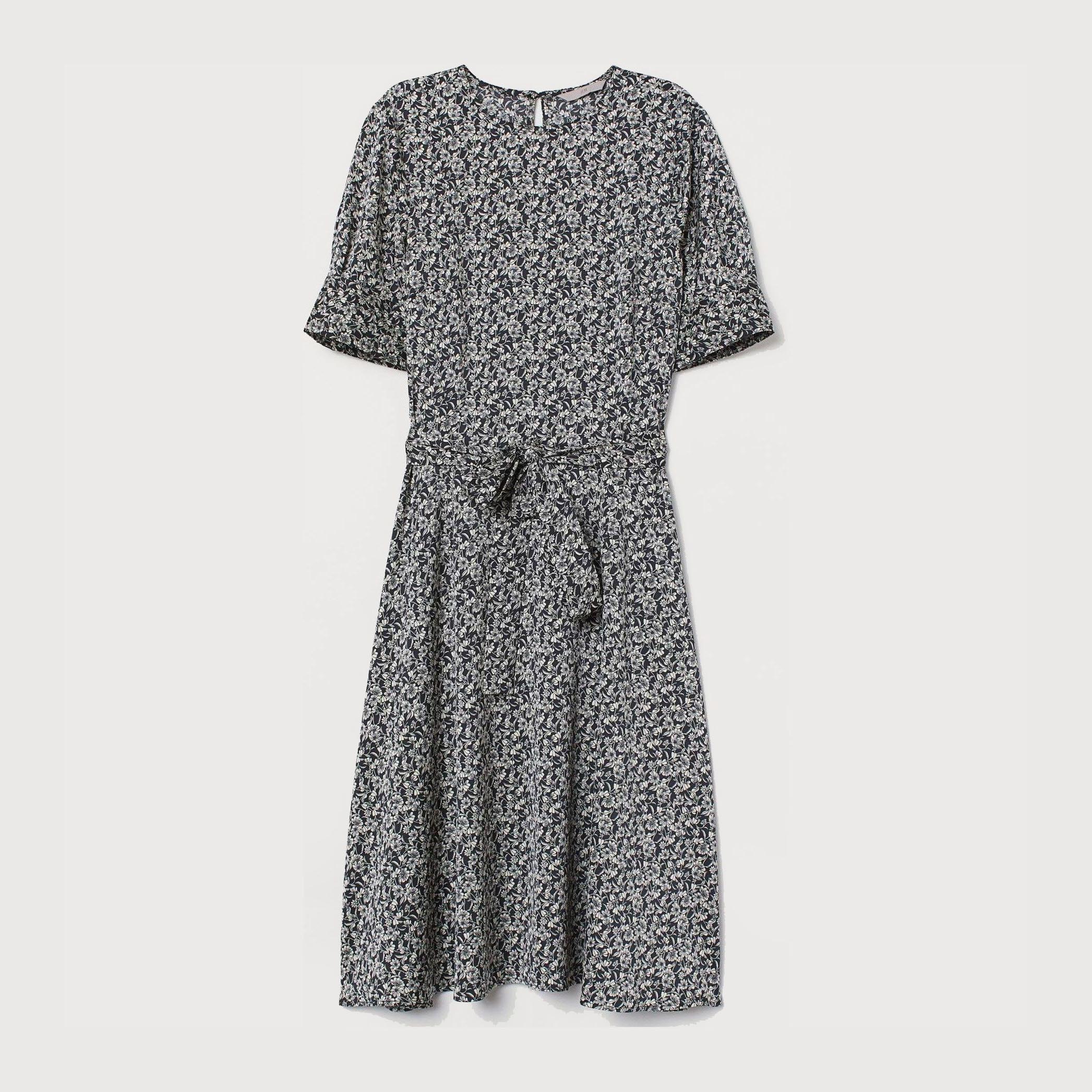 

Платье H&M 78558215  Черное, Платье H&M 78558215 40 Черное