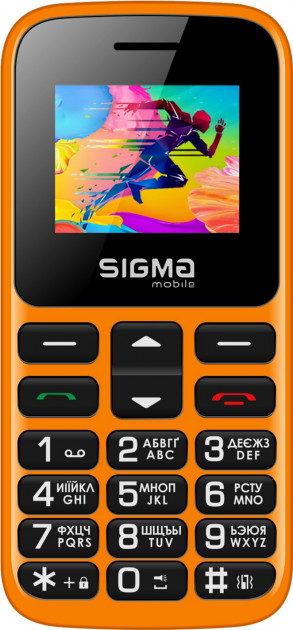 

Мобильный телефон Sigma mobile Comfort 50 HIT2020 Orange