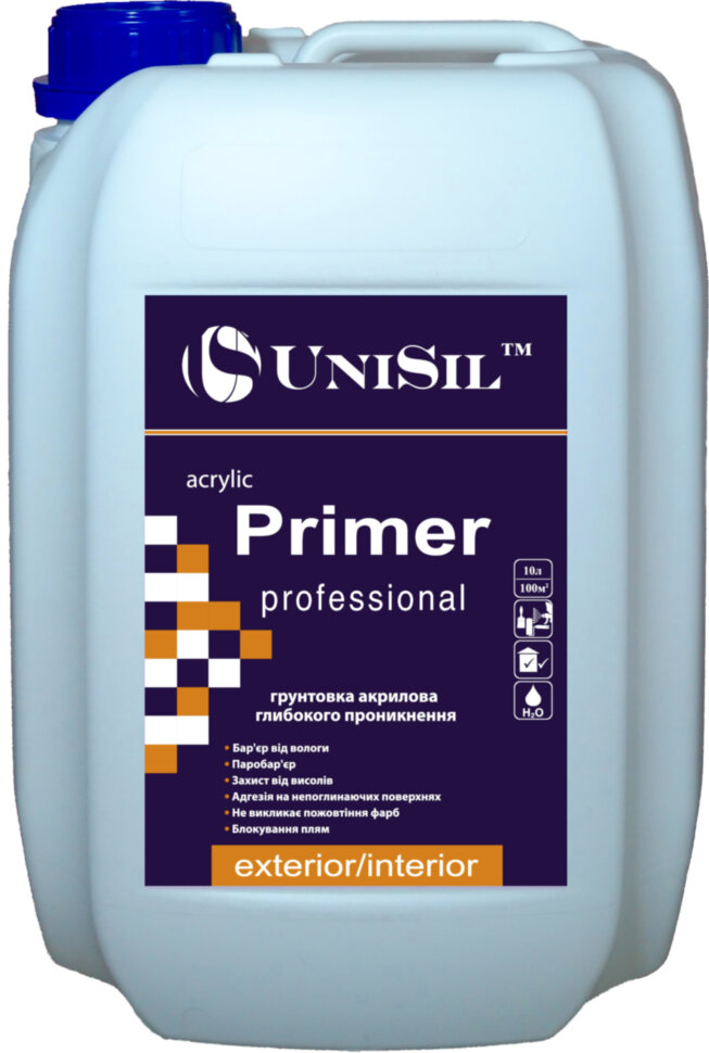 

Грунтовка «Unisil primer professional» акрилова