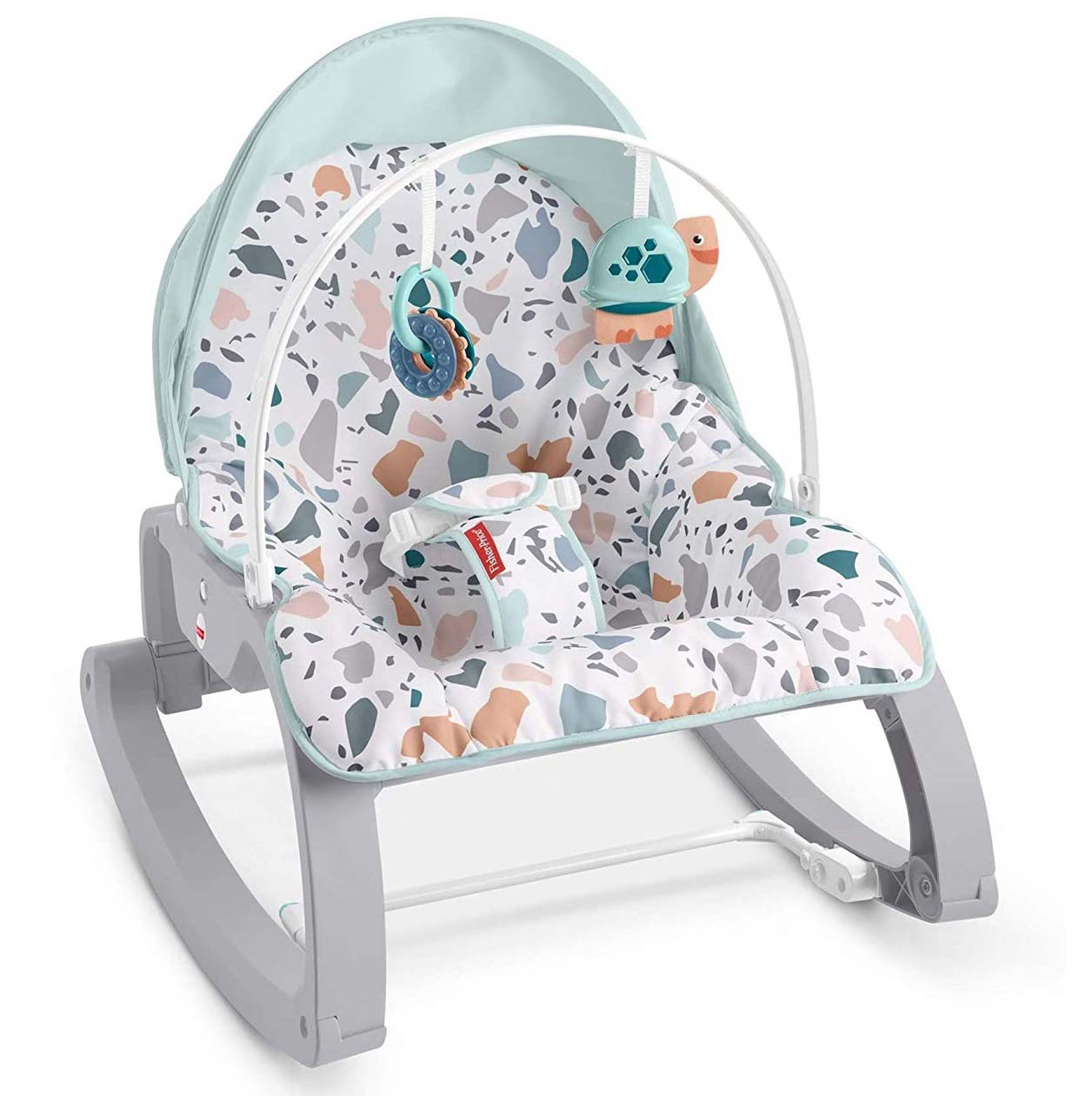 

Детский шезлонг кресло-качалка Fisher-Price Морские камушки от 0 до 18 кг