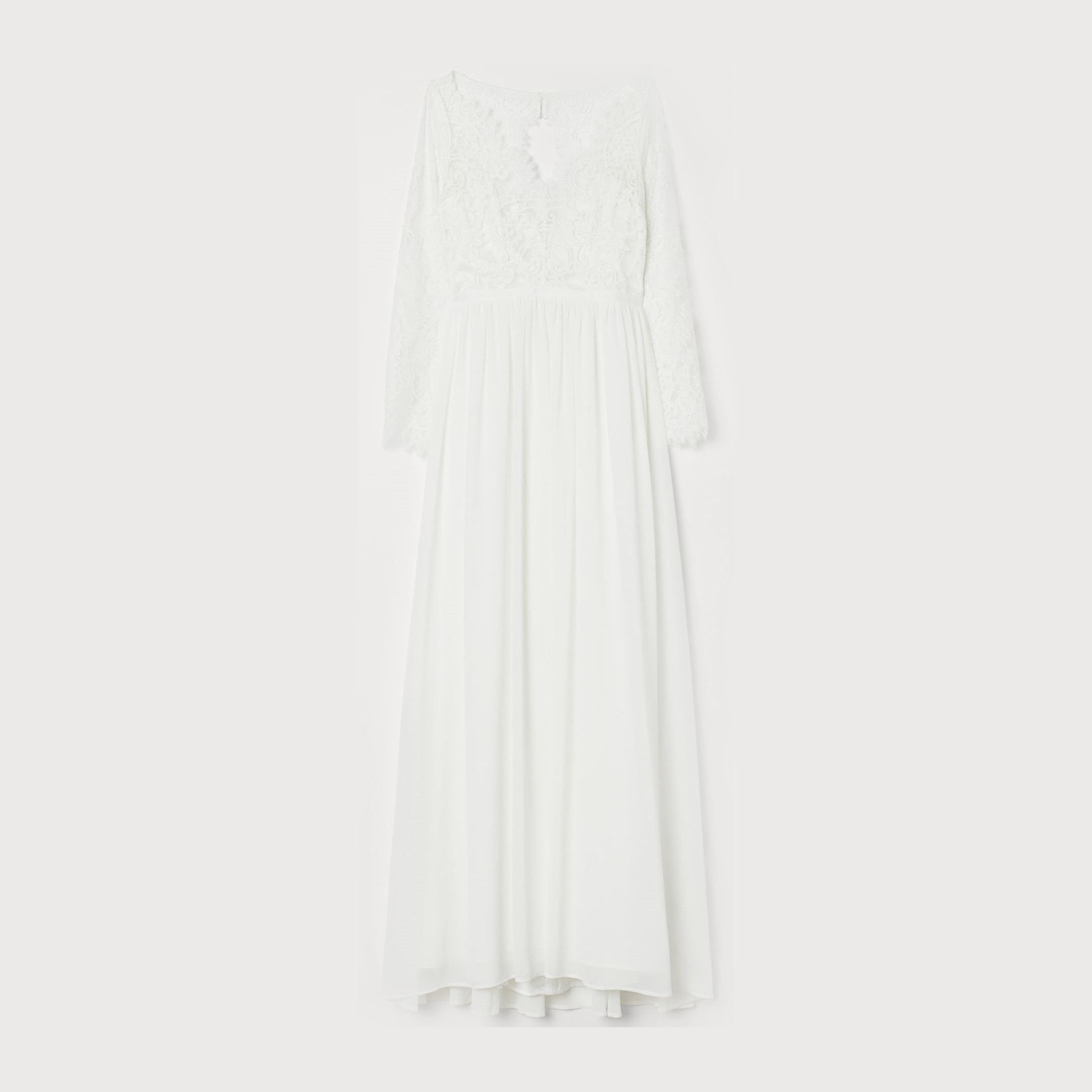

Платье H&M 1374570 36 Белое