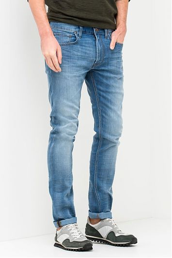 

Джинсы Lee Luke Slim Tapered Голубой 29-32