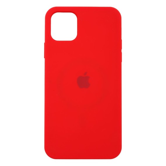 

Чехол MagSafe Silicone Case для Apple iPhone 11 Pro Max (Красный)