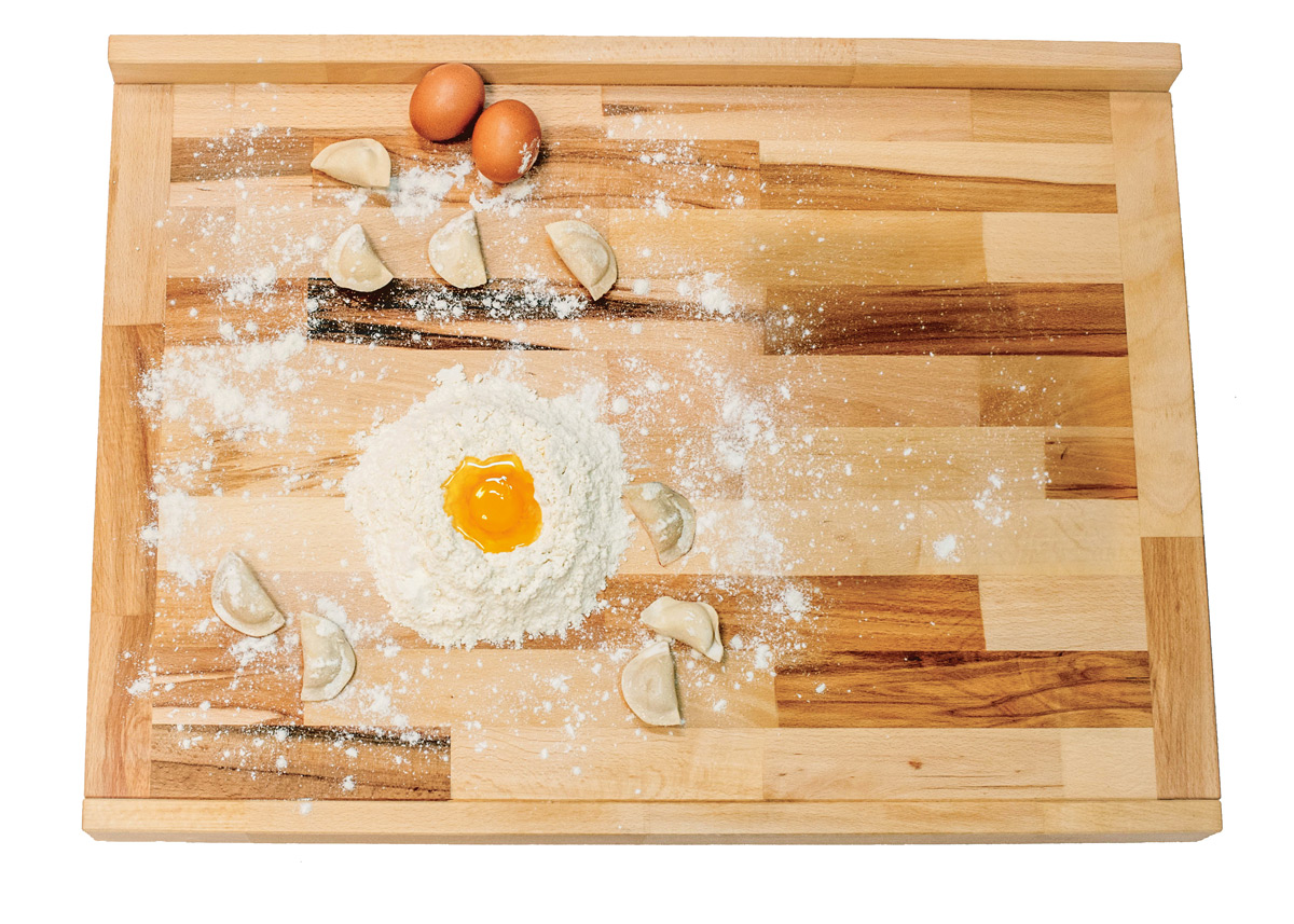 

Дошка для замісу тіста Feelwood, бук, 65x50 см.