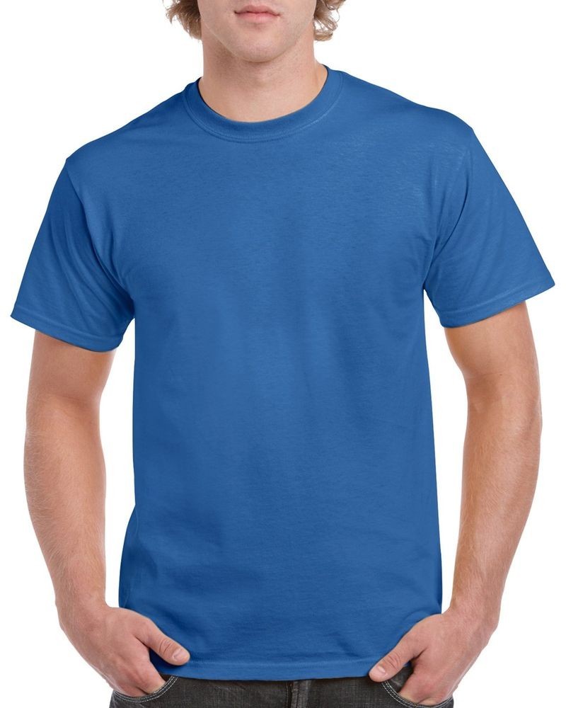 

Футболка мужская GILDAN Heavy Cotton M Голубая